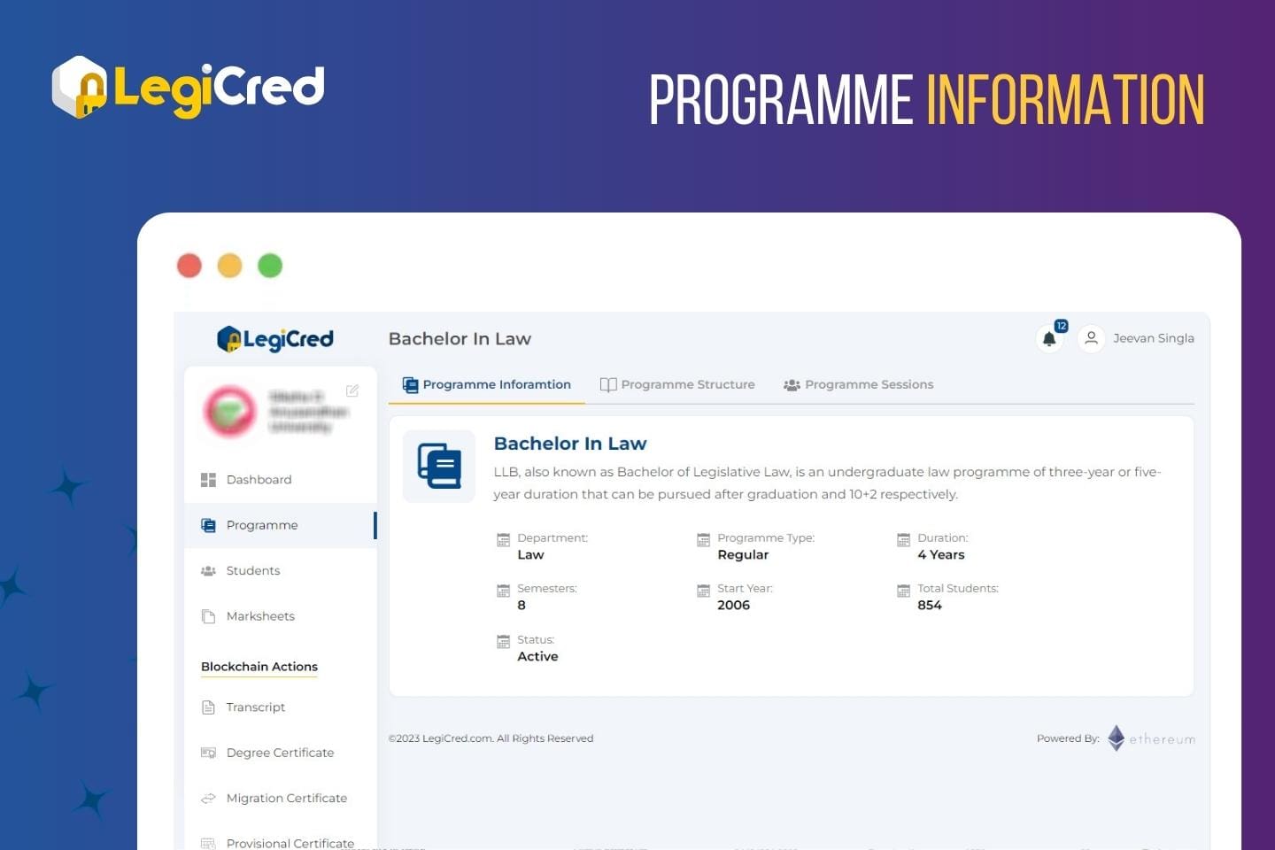 program creation