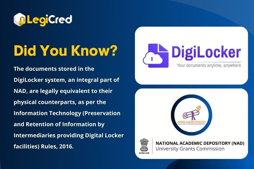 LegiCred: A Complement to National Academic Depository