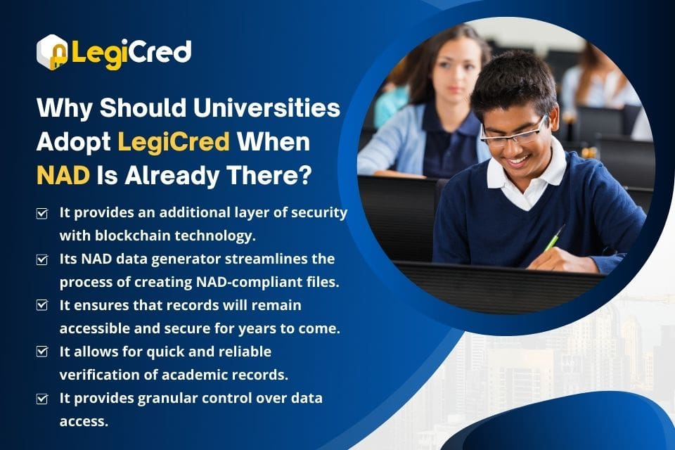 LegiCred: A Complement to National Academic Depository